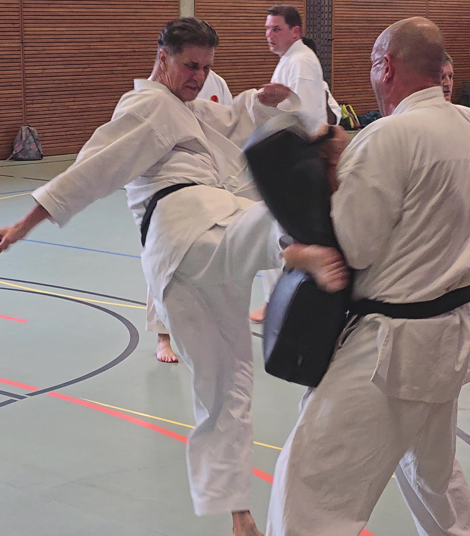 Karate-Instruktor Roman Biehler (Bild) aus Buchs AG war Trainer im Thaiboxen. 